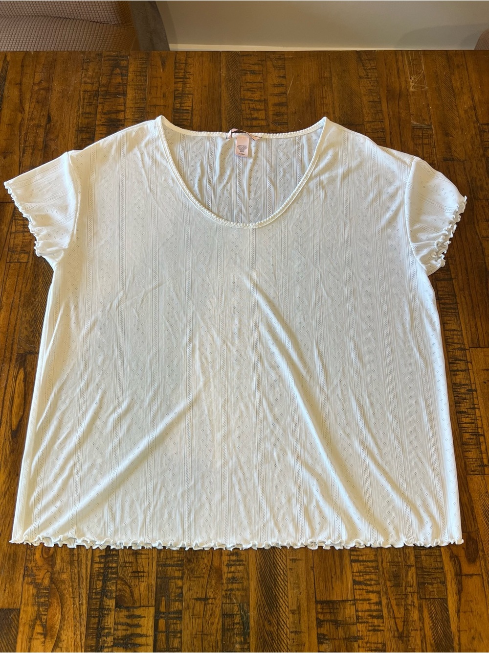 Lightweight Women's Short Sleeve Tee - White